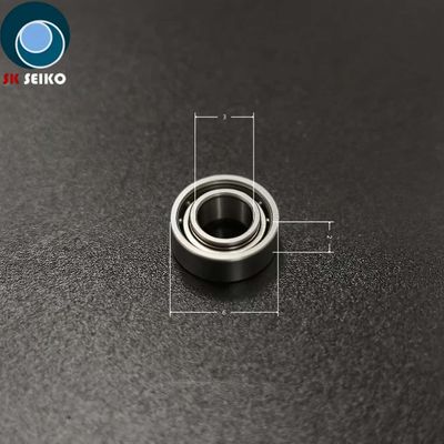 SMR63 3*6*2 Dental Handpiece Bearing Low Speed Silver Stainless Steel